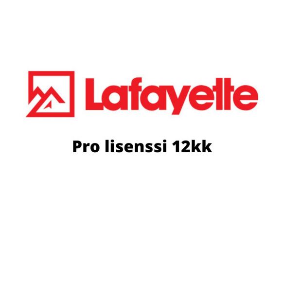 Lafayette Pro lisenssi 12kk