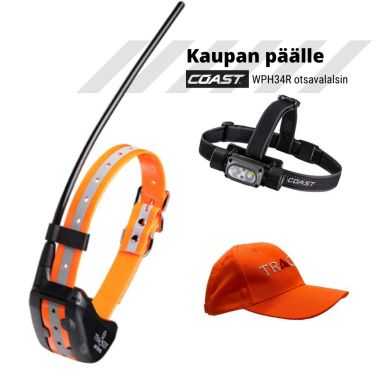 Tracker Artemis 4G IoT koiratutka + COAST WPH34R otsalamppu