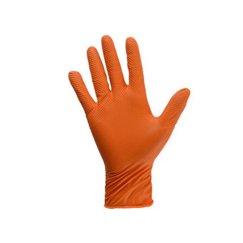 Worksafe Orange Diamond kestävä nitriilikäsine (100 kpl)